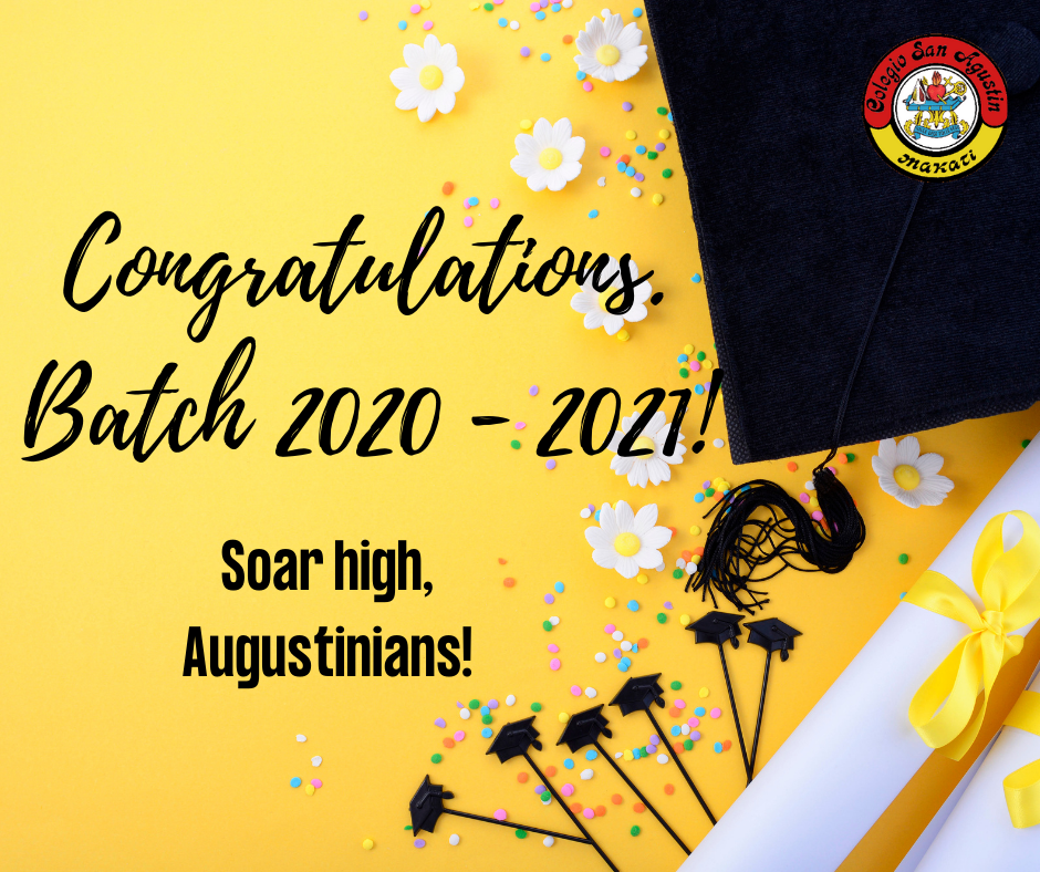 Csa Rector Fr Dante M Bendoy Osa Shares Graduation Message To Batch 2021 Colegio San Agustin Makati