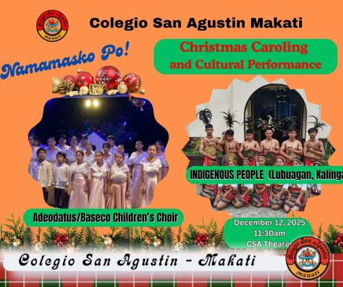 CSA Hosts Christmas Caroling and Cultural Performance