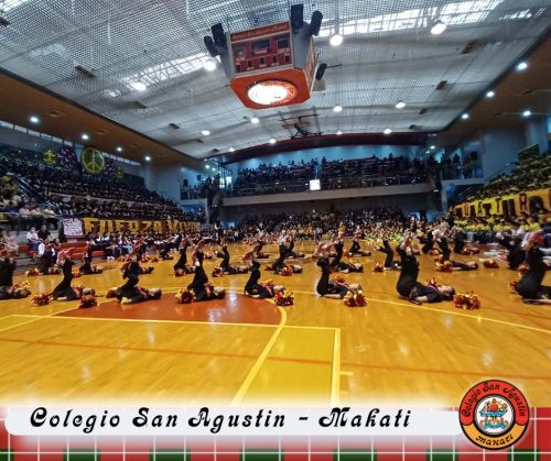 Grade School on a high-energy and successful Cheering Competition