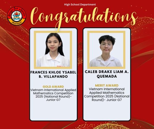 CSA Makati HS Earns Medals and Distinctions from Various Math Competitions