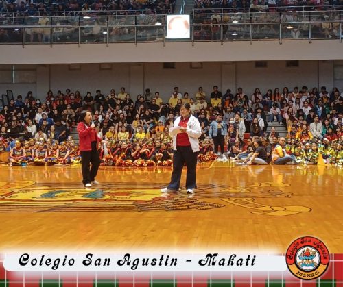 Grade School on a high-energy and successful Cheering Competition