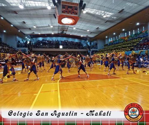 Grade School on a high-energy and successful Cheering Competition