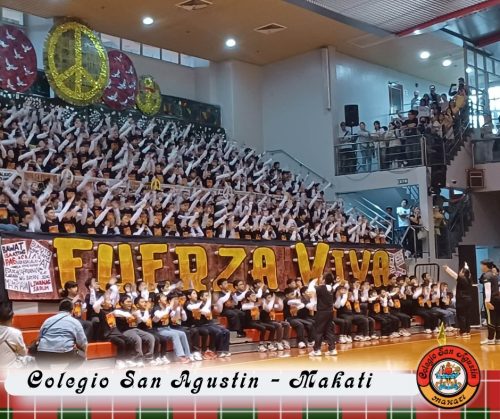 Grade School on a high-energy and successful Cheering Competition