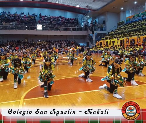 Grade School on a high-energy and successful Cheering Competition