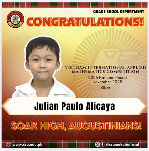 CSA Makati Students Excel at the Vietnam International Applied Mathematics Competition