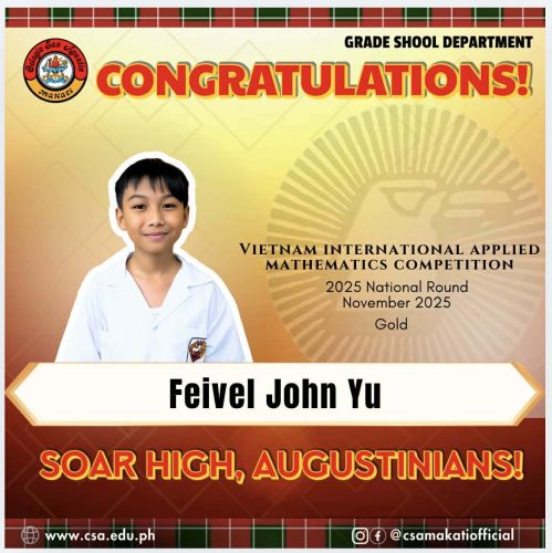 CSA Makati Students Excel at the Vietnam International Applied Mathematics Competition