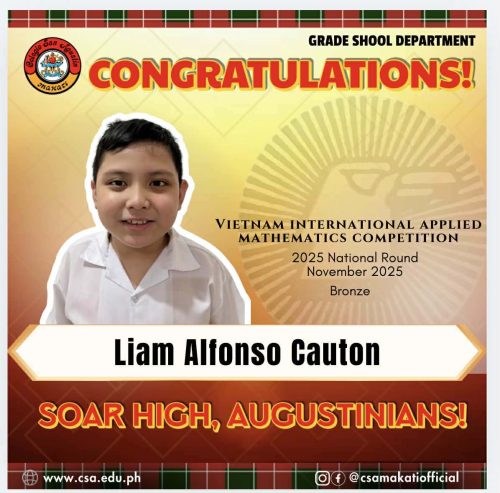 CSA Makati Students Excel at the Vietnam International Applied Mathematics Competition