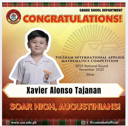 CSA Makati Students Excel at the Vietnam International Applied Mathematics Competition