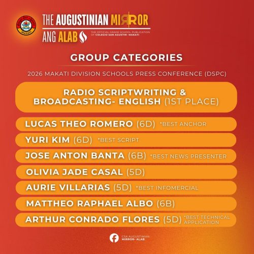 Alab's Outstanding Performance Makati Division Schools Press Conference