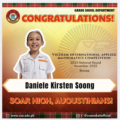 CSA Makati Students Excel at the Vietnam International Applied Mathematics Competition