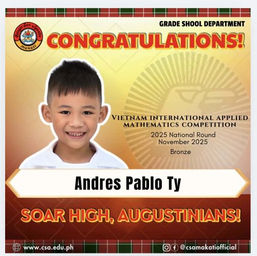 CSA Makati Students Excel at the Vietnam International Applied Mathematics Competition