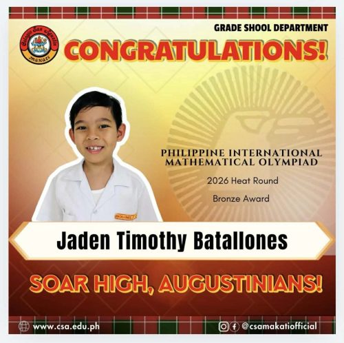 Congratulations to Our Math Stars!