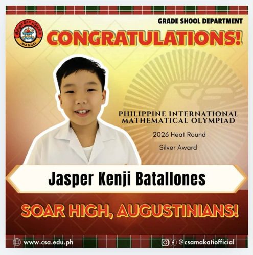 Congratulations to Our Math Stars!