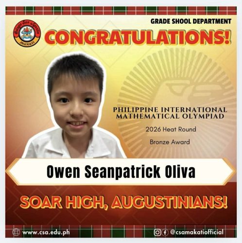 Congratulations to Our Math Stars!